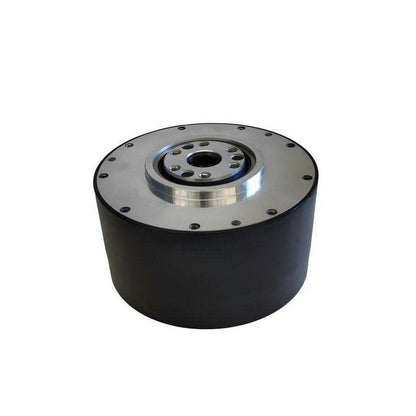 ROBSTRIDE 02 motor integrated actuator module, cylindrical housing with machined mounting flange