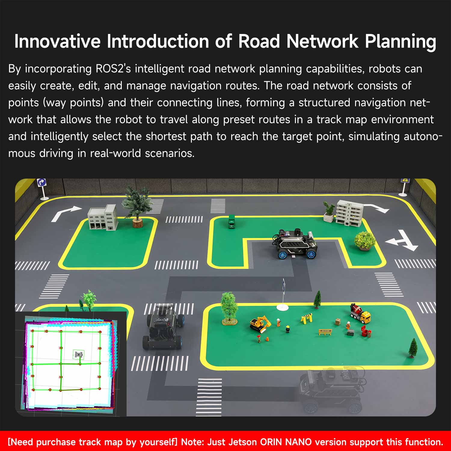 ROSMASTER A1 RobotCar Application scenarios