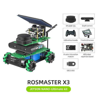 ROSMASTER X3JETSON NANO-Ultimate kit