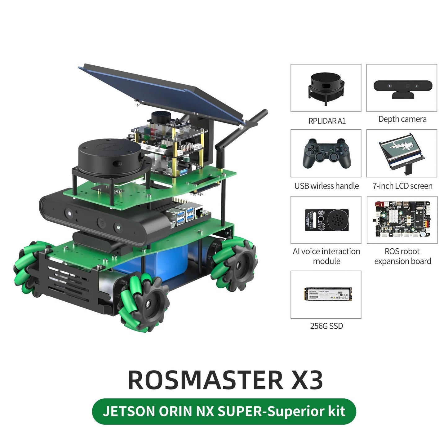 ROSMASTER X3 JETSON ORIN NX SUPER-Superior kit