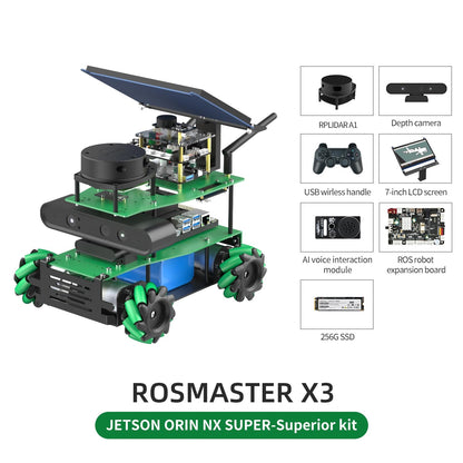 ROSMASTER X3 JETSON ORIN NX SUPER-Superior kit