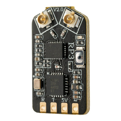RadioMaster RP3 V2 ExpressLRS 2.4ghz Nano Receiver - With Built-in TCXO Oscillator, Dual Antenna Suitable for Whoops FPV Drone, Fixed-Wing Airplane