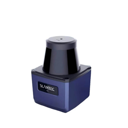 SLAMTEC LPX-T1 LiDAR laser scanner, 270° scanning head on blue base, angled main product view