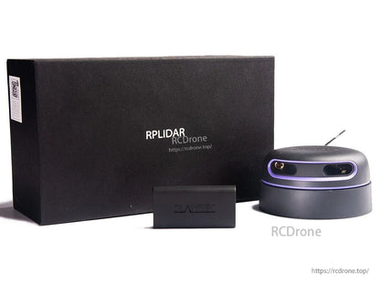 RPLIDAR A3M1: 360° laser scanner, 25m range, 16kHz speed, 0.225° resolution—ideal for robotics and mapping applications.