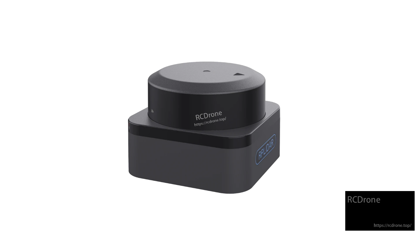 RPLiDAR S3: 40m range, 2D point cloud, 32kHz scan rate, 0.1125° resolution, IP65-rated, 80k lux resistance, Class 1 eye-safe ToF LiDAR scanner.