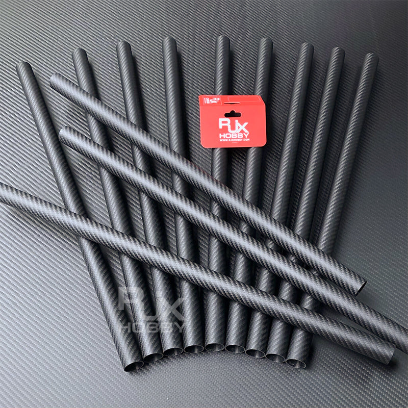 RJXHOBBY 3K Carbon Fiber Round Tube 1000mm (OD:4-10mm)