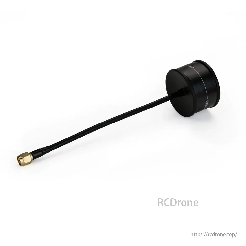RUSHFPV 1.2G 1.3GHz 4W Long Range VTX, FPV drone component: RUSHFPV VTX with SMA antenna, IRC tramp control, and adjustable power.