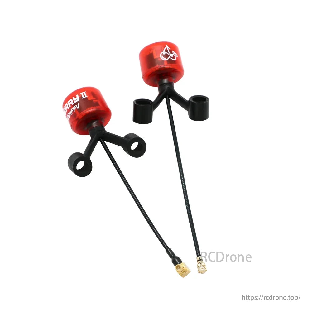 RUSHFPV Cherry 2 II 5.8GHz 1.8dBi FPV Antenna, Perfect for building and customizing freestyle quads, long-range builds, and analog/HD digital VTX systems.