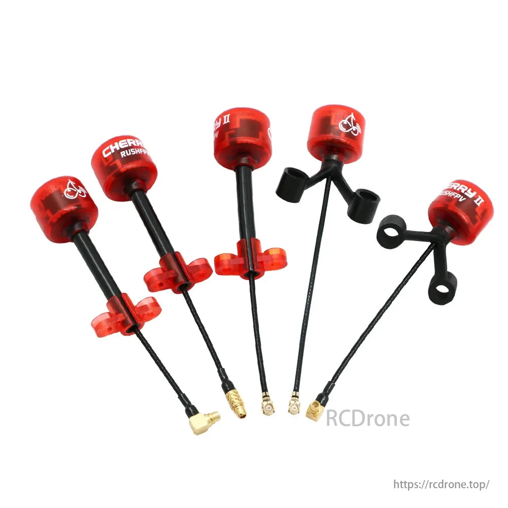 RUSHFPV Cherry 2 II 5.8GHz 1.8dBi FPV Antenna, Perfect for freestyle quads, long-range builds, analog & HD digital VTX systems, and custom DIY FPV drone projects.