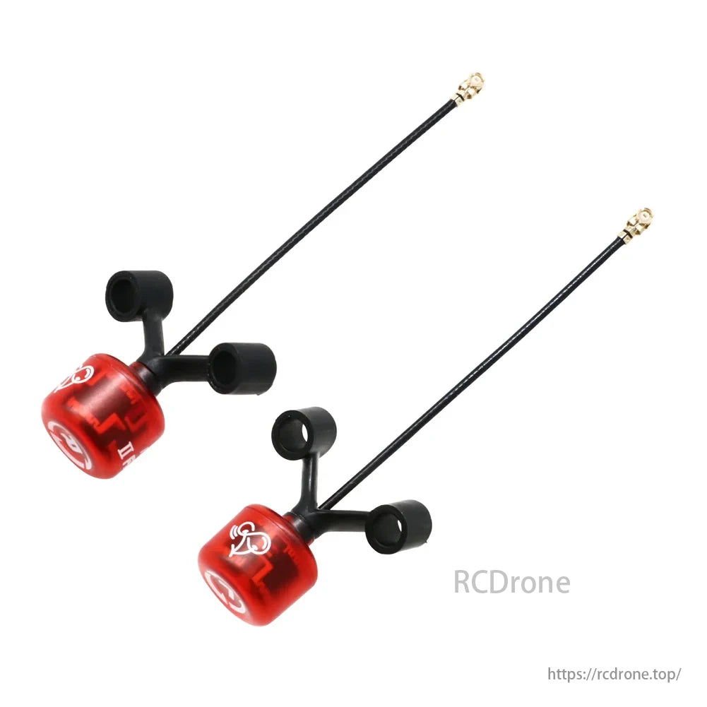 RUSHFPV Cherry 2 II 5.8GHz 1.8dBi FPV Antenna, Supports LHCP and RHCP polarizations for seamless adaptation to transmission needs.