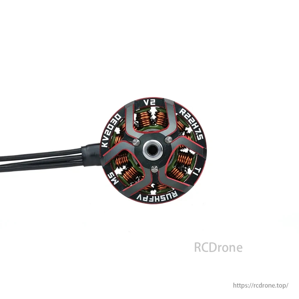 RUSHFPV VROOM 2505.5 Motor, RUSHFPV VROOM and RACING V2 series motors offer burst power, explosion resistance, and throttle response for SBANG style, freestyle, and competitive FPV racing pilots.