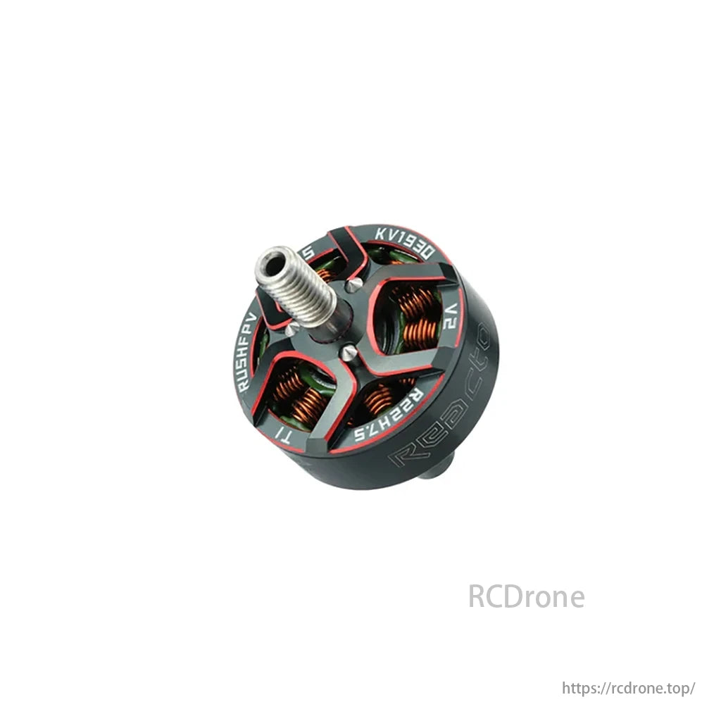 RUSHFPV VROOM 2505.5 Motor, Motor features include ultra-wide stator, lightning-fast acceleration, and high-impact durability for 5-inch FPV racing and freestyle drones.