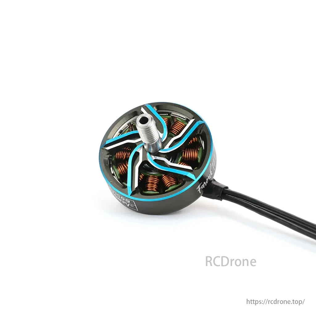 RUSHFPV VROOM 2505.5 Motor, Designed with Farouk FPV, RUSHFPV motors offer burst power, explosion resistance, and throttle response, perfect for SBANG style, freestyle, and competitive FPV racing.