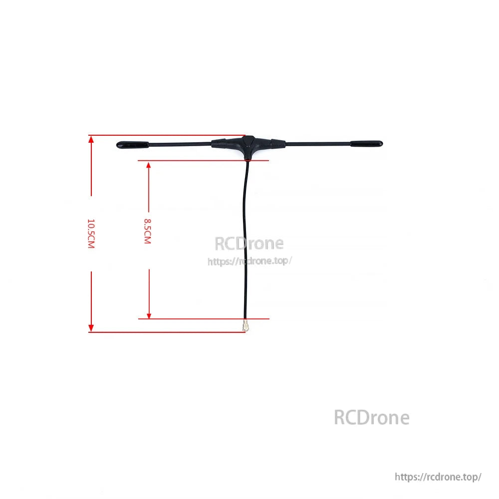RX Diversity Receiver, Compact 10.5cm RX diversity receiver for ELRS dual-band systems, enhancing signal reliability and performance in long-range drone operations.
