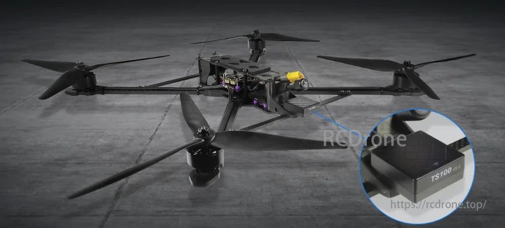 M435 Heavy Lift Drone, Functions are stable and controlled in complex urban environments up to 4,000 meters, enabling visible and controllable racing.