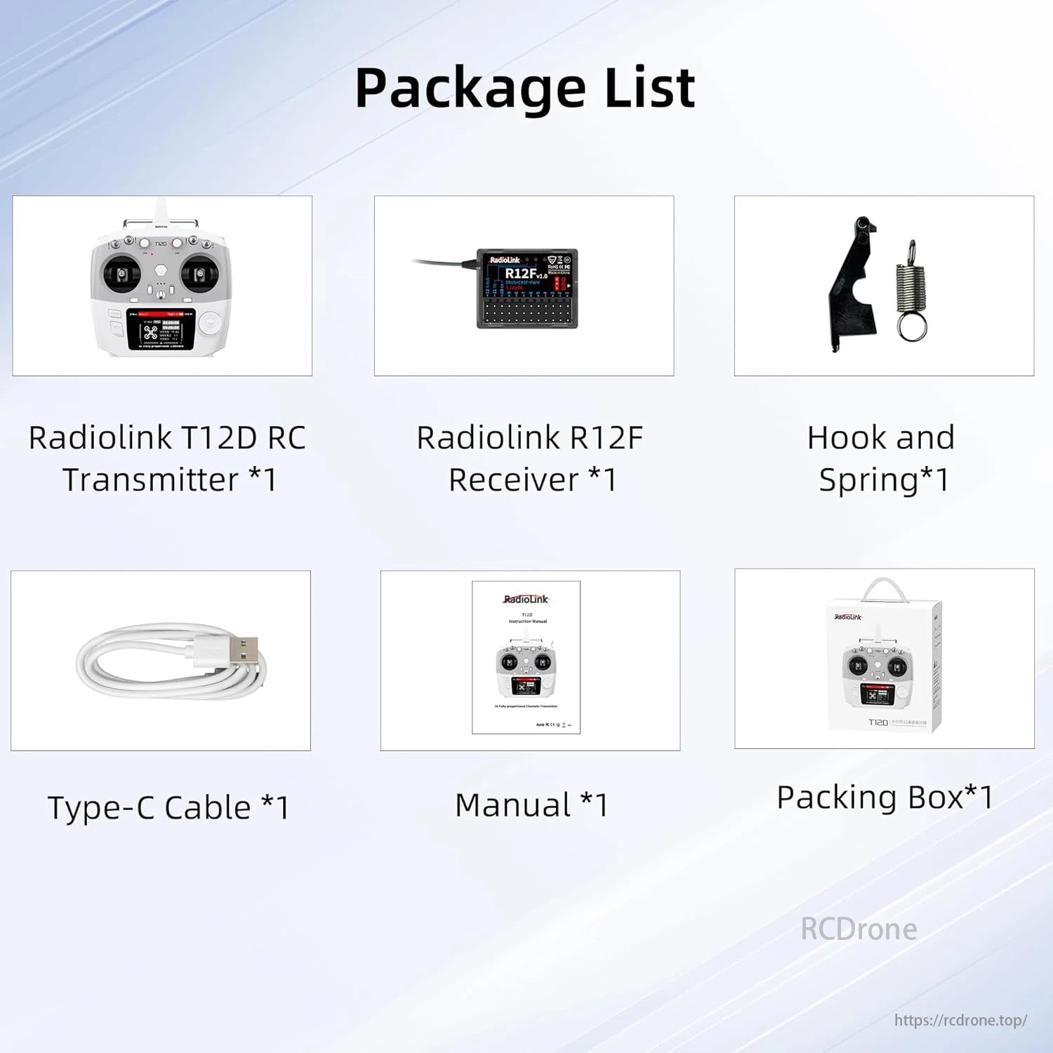 RadioLink T12D 12CH RC送信機 ELRS・Crossfire対応、シミュレーター RadioLink T12D 12CH RC送信機 ELRS・Crossfire対応、シミュレーター