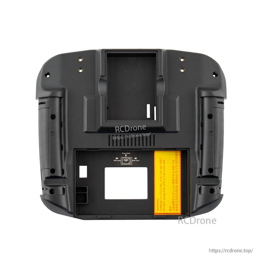 RadioMaster Boxer rear replacement case shell with battery compartment and mounting screw holes
