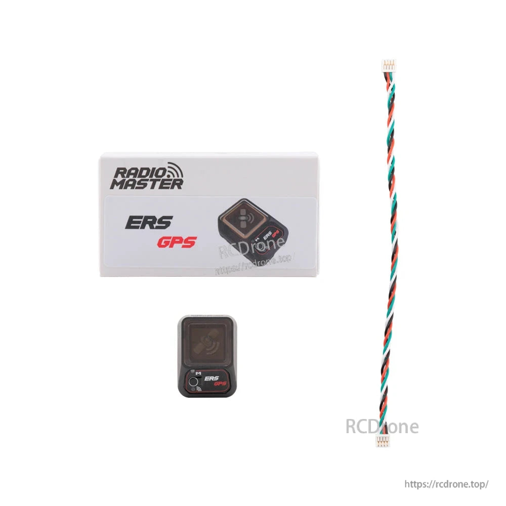 RadioMaster ERS GPS retail box with module and twisted connector cable included
