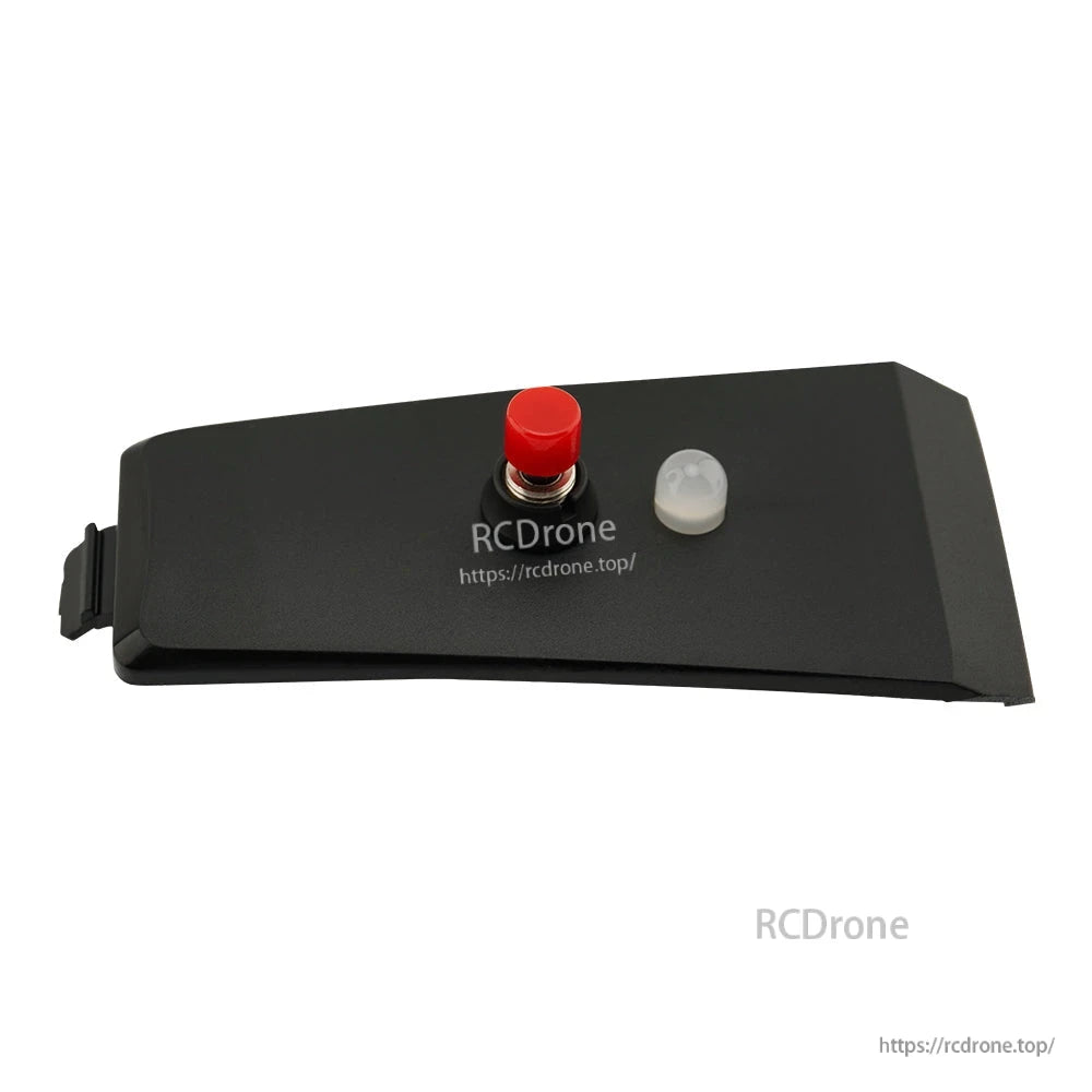 MT12 gyro control module angled view showing side latch and button layout