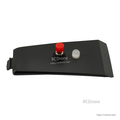 MT12 gyro control module angled view showing side latch and button layout