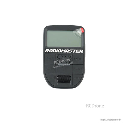 RadioMaster MT12 surface radio screen assembly replacement, front view with LCD and button panel
