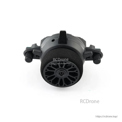 RadioMaster MT12 surface radio steering assembly replacement, front view with adjustable wheel tension knobs