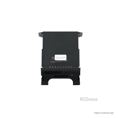 RadioMaster MT12 Surface Radio top cover replacement part, front view black plastic panel