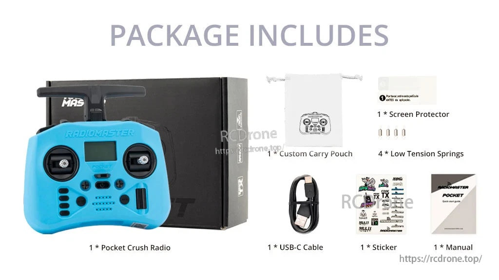 RadioMaster Pocket Crush Radio Controller (M2)