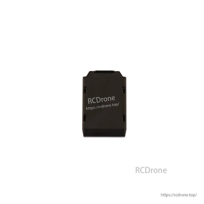 RadioMaster Pocket Module Bay Cover front view, black plastic cover with RCDrone logo