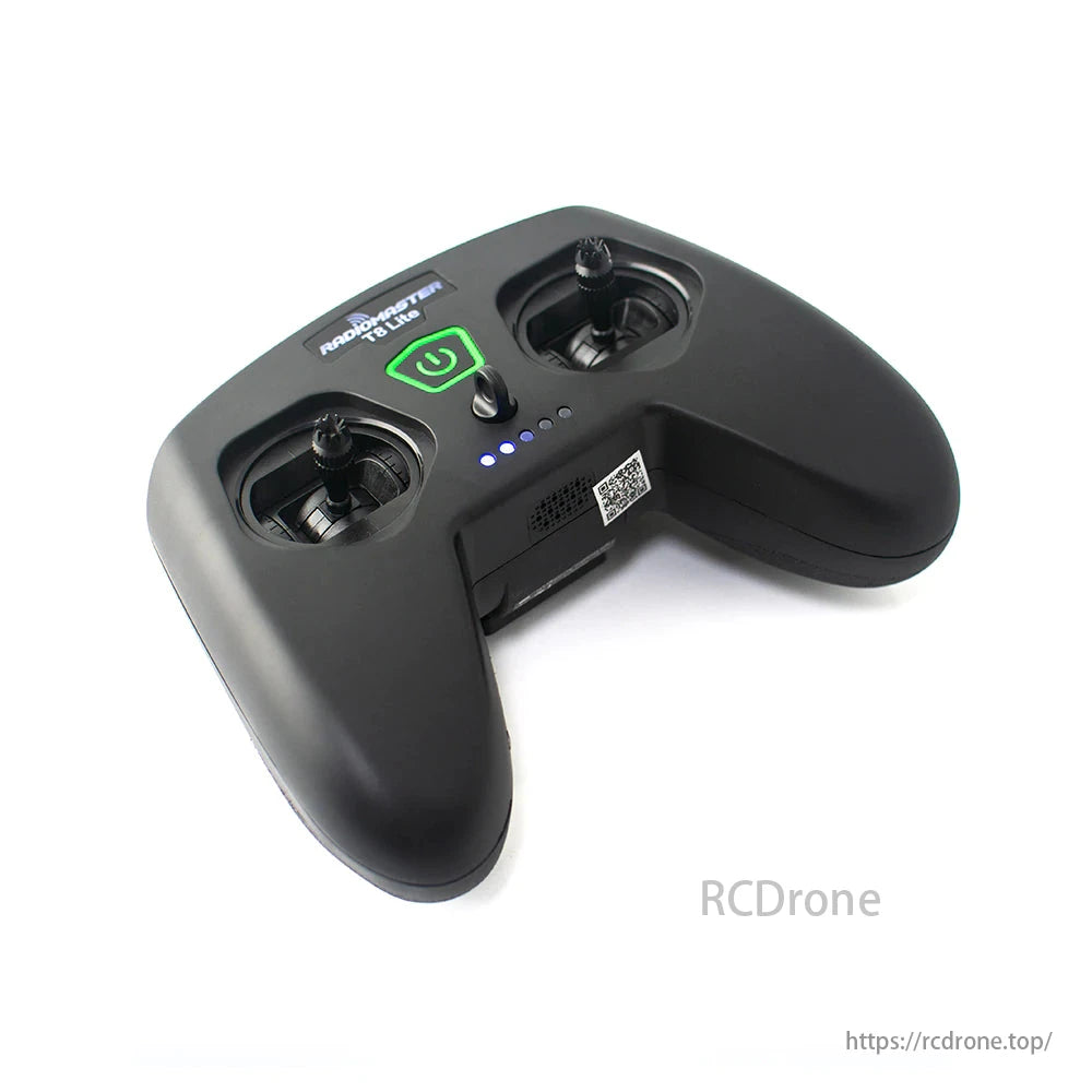 RadioMaster T8 Lite - 2,4GHz 8CH CC2500 D8 D16 V1 Protocollo Potenziometro Sensore Gimbal Trasmettitore radio con ricarica USB-C