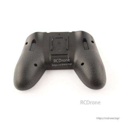 Rear shell view of RadioMaster T8 Pro replacement case with textured grips and mounting points