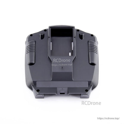 RadioMaster TX12 front & rear replacement case, back shell view with battery compartment opening