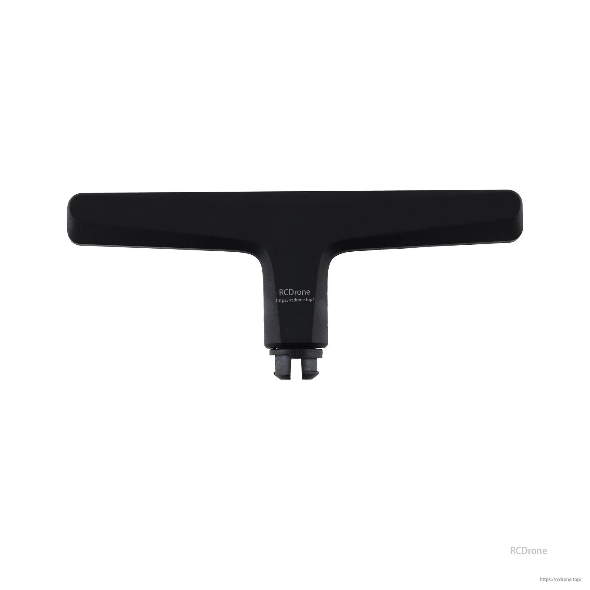 RadioMaster TX15 radio antenna case replacement part, black T-shaped housing with center mount