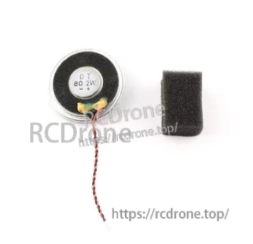 RadioMaster TX16S & TX16S MKII front speaker replacement with wired round driver and foam pad