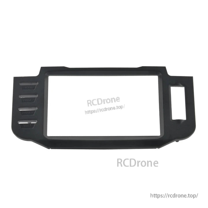 TX16S screen bezel faceplate insert with rectangular display opening and side vent cutouts