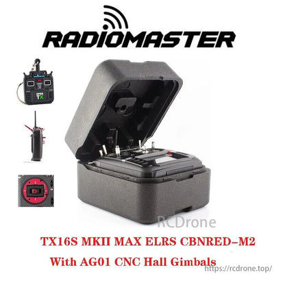RadioMaster TX16S MKII MAX ELRS/4IN1 з дистанційним керуванням передавача AG01 із повним ЧПУ Hall Gimbals
