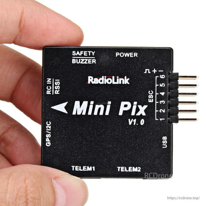 Radiolink Mini PIX M8N GPS Flight Controller - Vibrationsdämpning av Software Atitude Hold för RC Racer Multicopter Drone