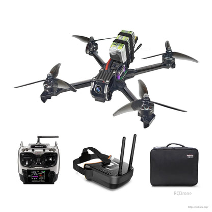 Radiolink Wolf QAV250 GPS FPV, The Radiolink Wolf QAV250 is a high-speed GPS FPV racing drone with advanced features, remote control, goggles, and case for an immersive aerial racing experience.