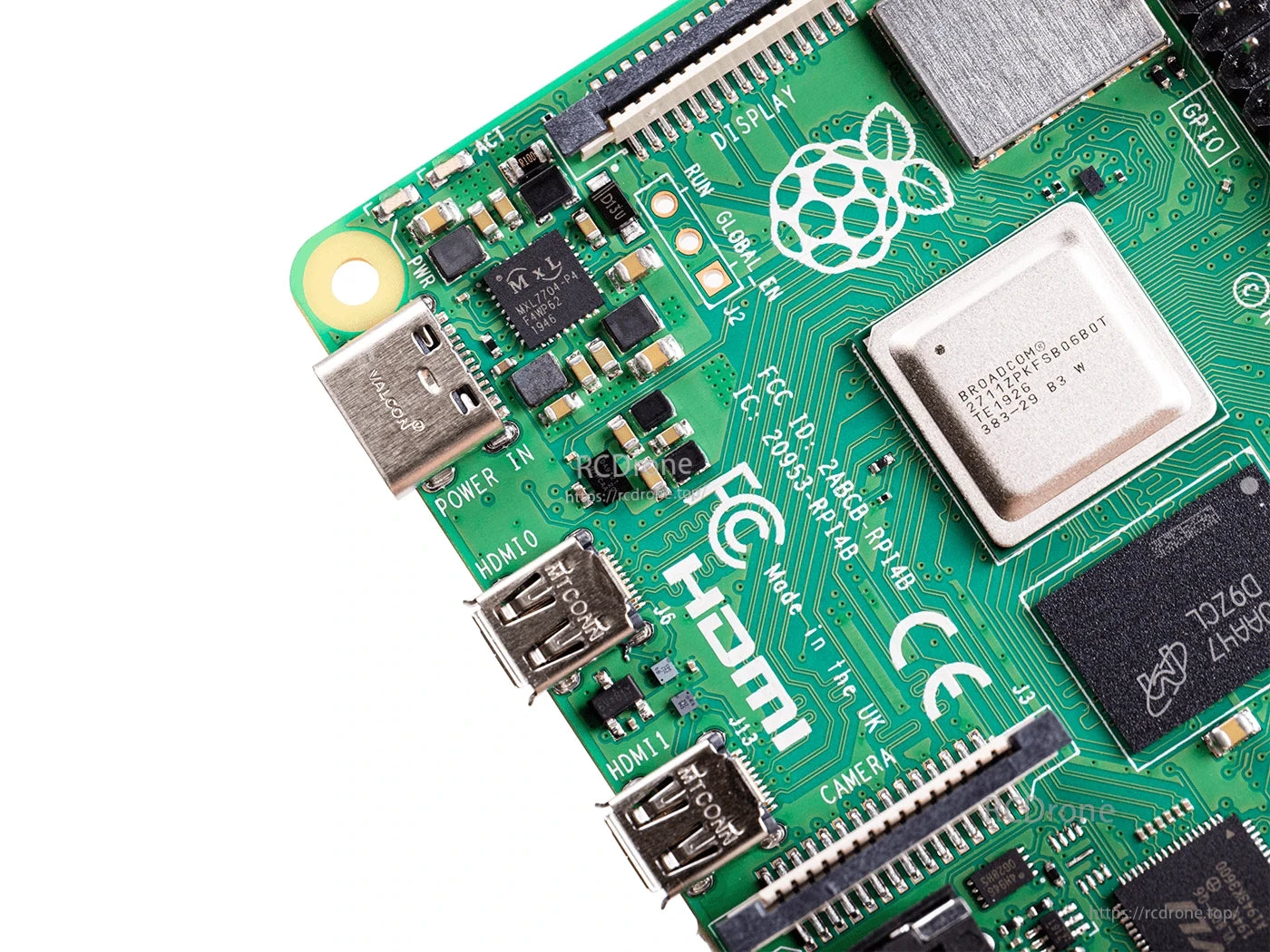 Raspberry Pi 4 Computer 8GB – Quad‑Core Cortex‑A72 1.5GHz, Dual 4K Micro HDMI, Wi‑Fi 802.11ac, BT 5.0, Gigabit LAN