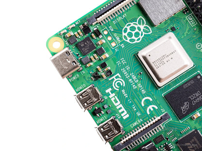 Raspberry Pi 4 Computer 8GB – Quad‑Core Cortex‑A72 1.5GHz, Dual 4K Micro HDMI, Wi‑Fi 802.11ac, BT 5.0, Gigabit LAN