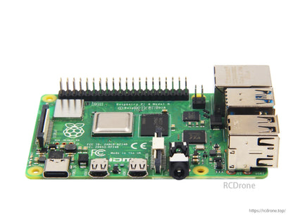 Raspberry Pi 4 Model B: 2GB RAM, 1.5GHz quad-core, dual 4K HDMI, Wi-Fi AC, Bluetooth 5.0, USB 3.0, Gigabit Ethernet, GPIO, UK-made.