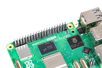 Raspberry Pi 5 16GB Development Computer, 2.4GHz Cortex‑A76, VideoCore VII, Dual 4Kp60 HDMI, PCIe, Wi‑Fi, BT 5.0