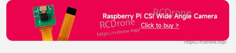 Banner link for Raspberry Pi CSI wide-angle camera accessory