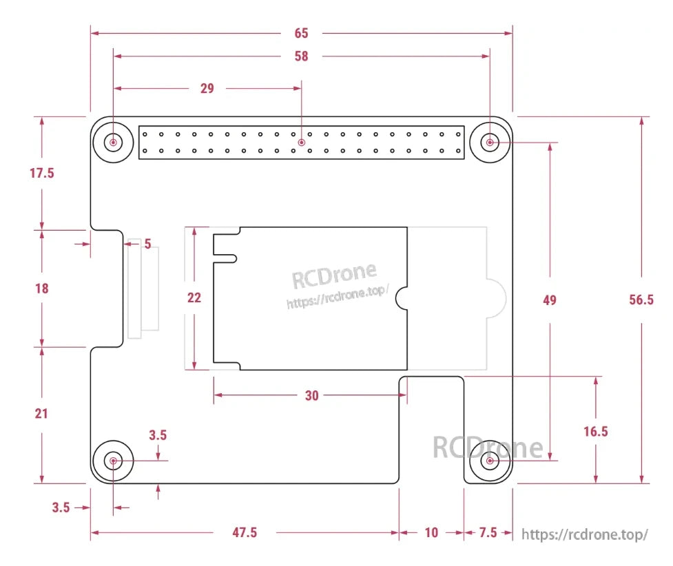 Raspberry Pi 5 SSD, Product brief for Raspberry Pi SSD kit including HAT, NVME SSD, GPIO header, and screw set with Chinese country of origin.