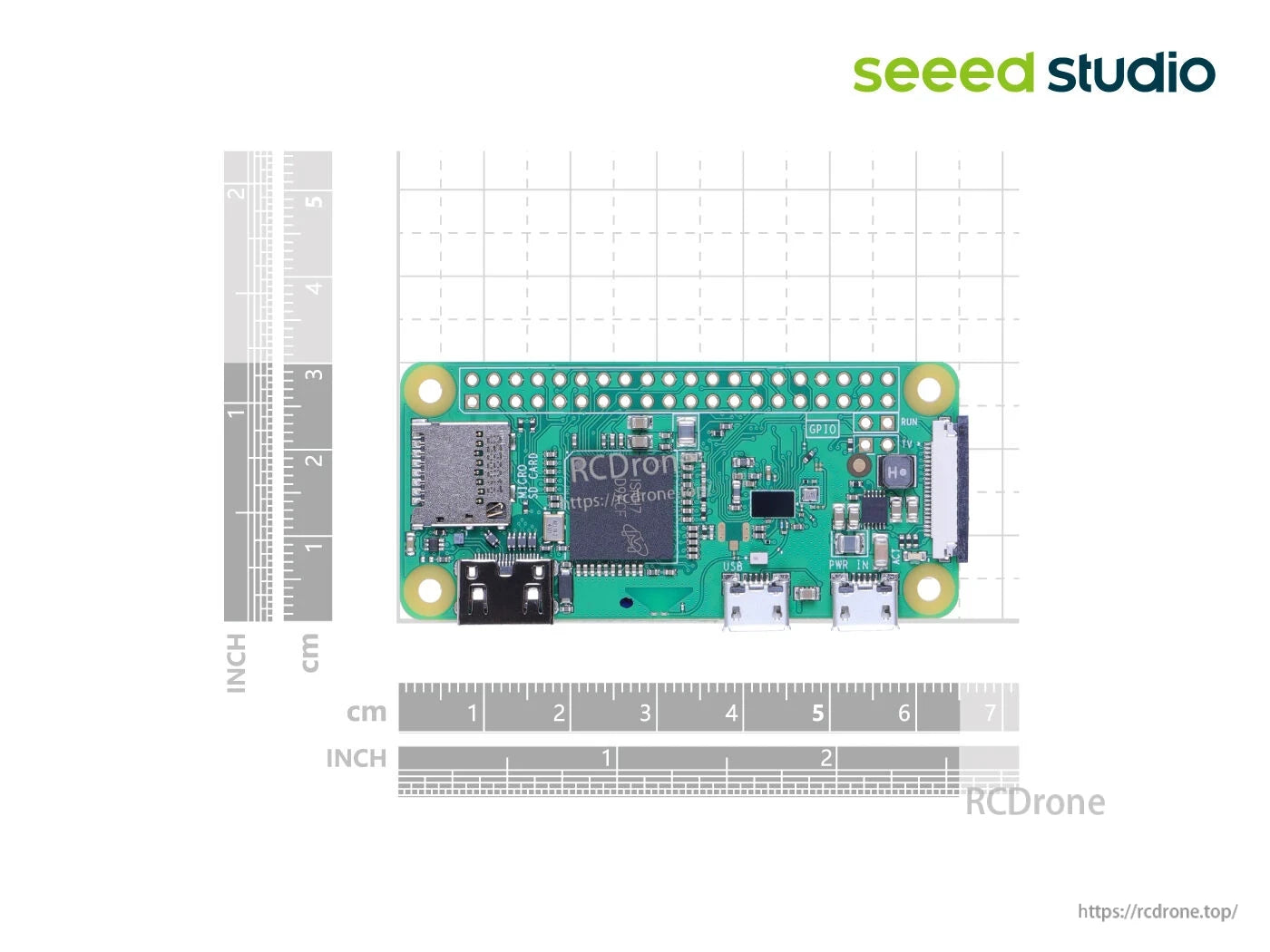 Raspberry Pi Zero W with GPIO, Wi-Fi, Bluetooth, and Mini HDMI