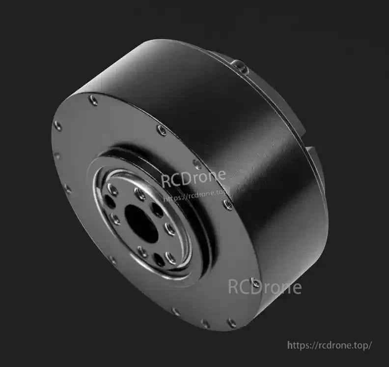 The RobStride 01 QDD actuator module offers 17N·m torque, 7.75:1 reduction, 36V power, 380g weight, FOC drive, and 14-bit encoder for robotics automation.