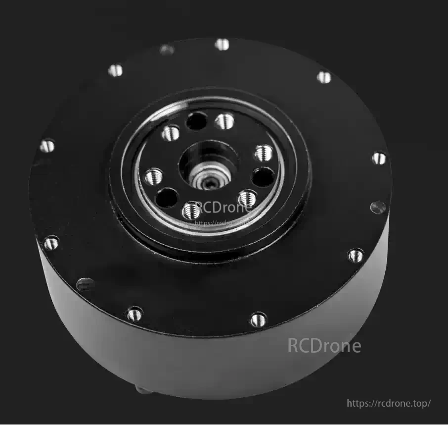 RobStride 01 QDD actuator module delivers 17N·m torque, 7.75:1 reduction ratio, operates at 36V, and features a 14-bit encoder for precise robotics applications.