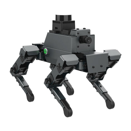 Yahboom DOGZILLA S1/S2 12DOF AI robot dog with camera module, angled front view