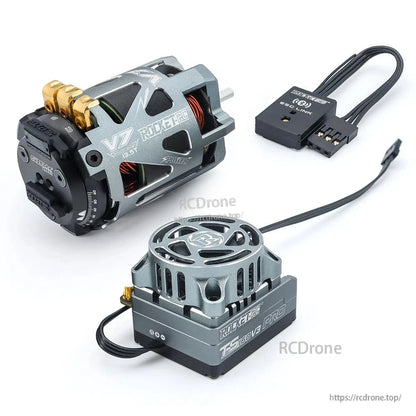 Rocket-RC motor and TS160 V3 Pro ESC set with ESC Link module and connecting cables