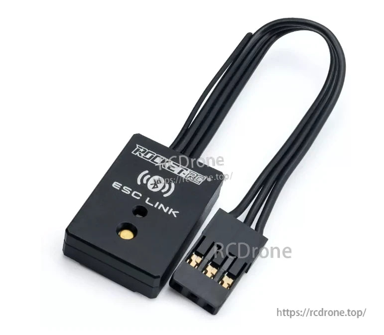 Rocket-RC ESC Link programming module with three-wire cable and connector